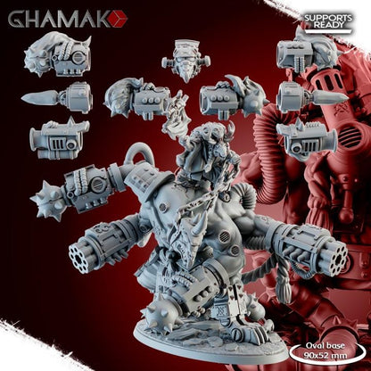 Ratmen Lord Amaterasu | 32/28mm Heroic-Scale Fantasy Monster Miniatures