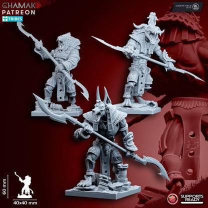 Undead Pharaohs Nomarch Guardian | 28mm Heroic-Scale Fantasy Monster Miniatures