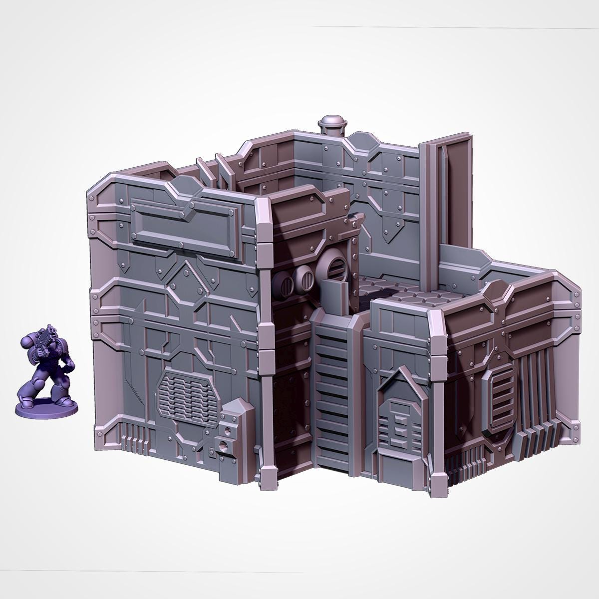 Sci Fi City | 32/28mm Wargaming Scenery and Miniature Terrain
