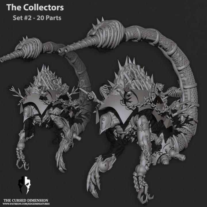 Cursed Elves Collector/Spirit Leecher | 32/28mm Heroic-Scale Sci-Fi Monster Miniatures