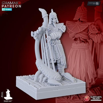 Undead Pharaohs Pyramid Guards | 28mm Heroic-Scale Fantasy Infantry Miniatures