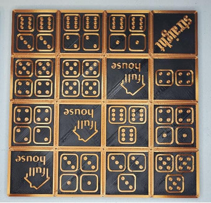 Dice Poker Board | PLA Multi Colour Board Game