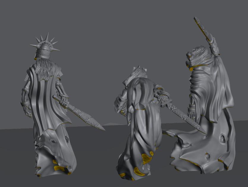 Undead Horde Ghosts | 28mm Scale Fantasy Infantry Miniatures