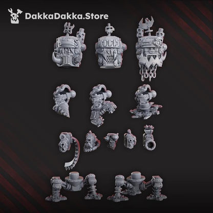 Porkaz Slasher Noids | 32/28mm Heroic-Scale Sci-Fi Walker Miniatures