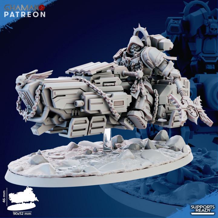 Pontifex Of War | 32/28mm Heroic-Scale Sci-Fi Leader
