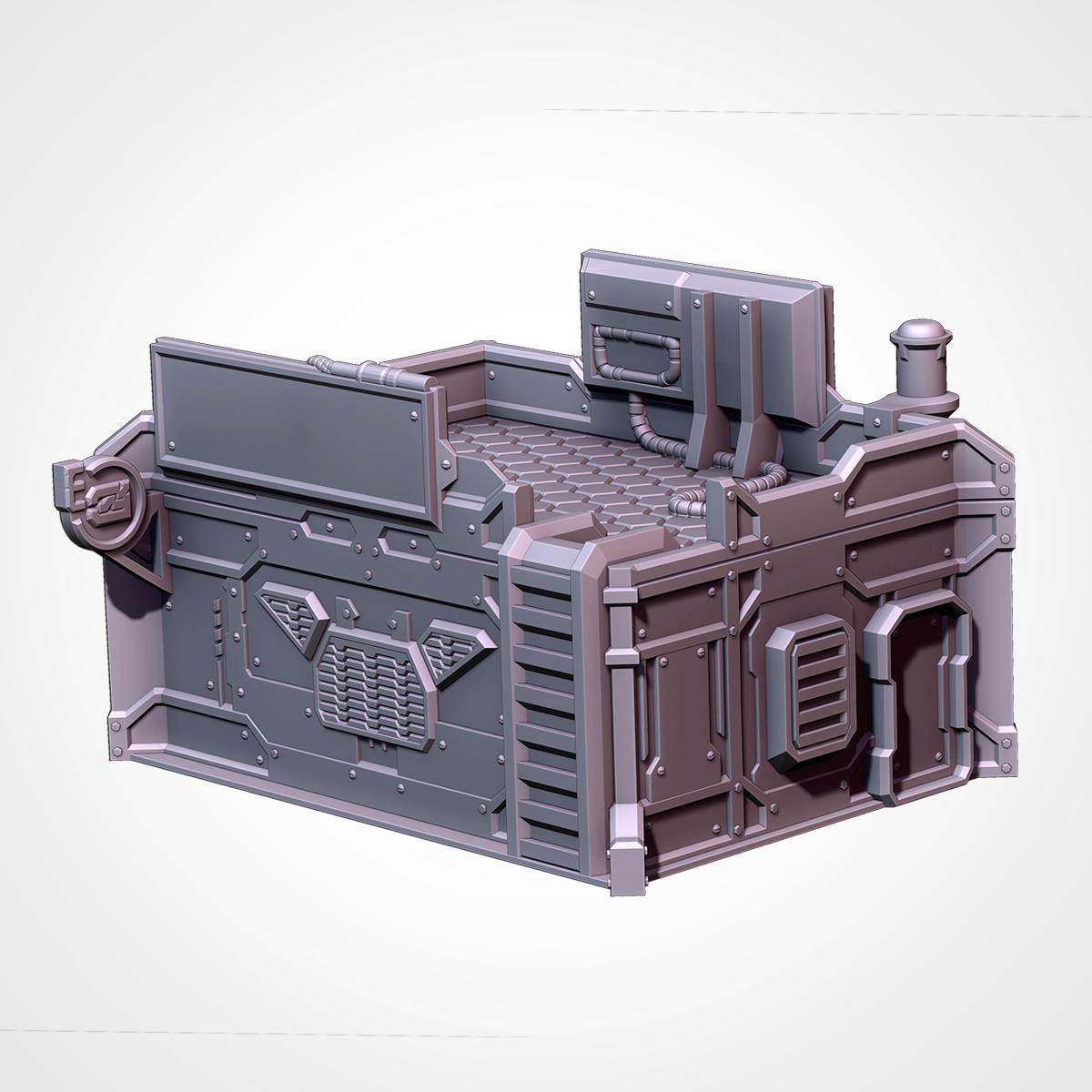 Sci Fi City | 32/28mm Wargaming Scenery and Miniature Terrain