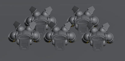 Pactum Aeternum Jetpacks | 32/28mm Heroic-Scale Sci-Fi Conversion Bits