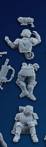 Freedom Guard Casualties | Accessories for 28-32mm Sci-Fi Miniatures