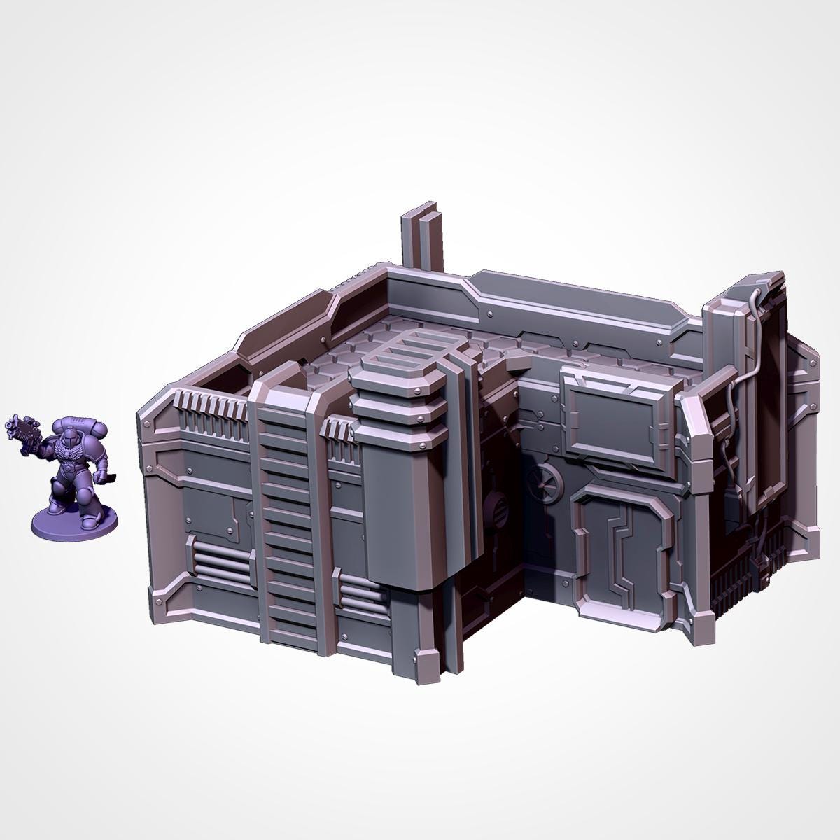 Sci Fi City | 32/28mm Wargaming Scenery and Miniature Terrain