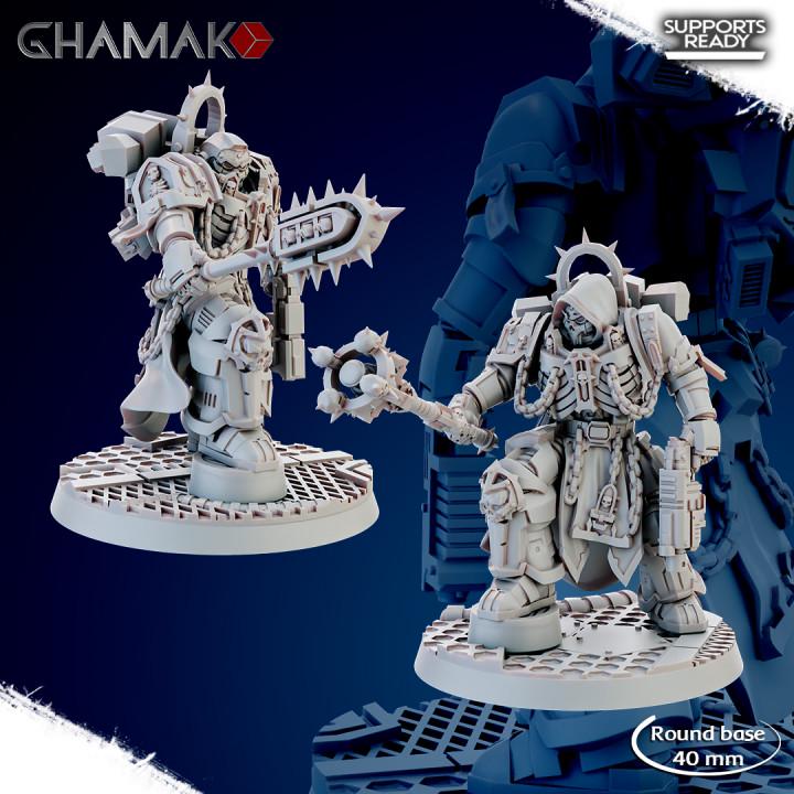 Pontifex Of War | 32/28mm Heroic-Scale Sci-Fi Leader