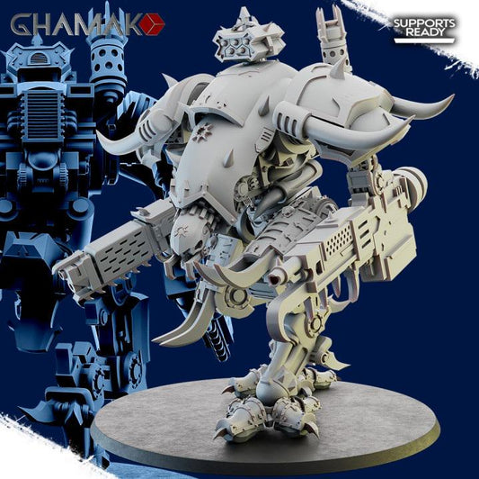 Corrupted Knight | 32/28mm Heroic-Scale Sci-Fi War Engine