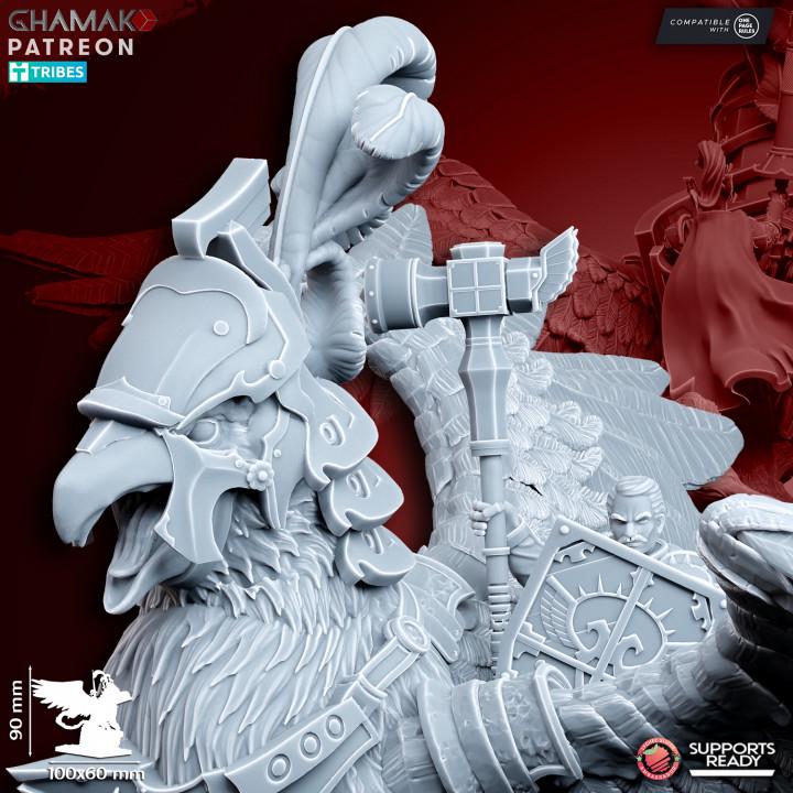 The Human Empire Gryphon | 28mm Heroic-Scale Fantasy Monster Miniatures