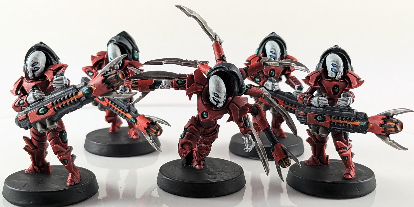 Tech Elves Elite Specialty Warriors | 32/28mm Heroic-Scale Sci-Fi Infantry Miniatures