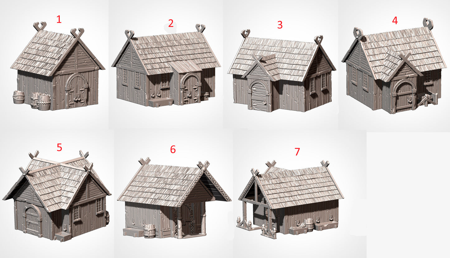 Master Ring Village | 32/28mm Wargaming Scenery and Miniature Terrain