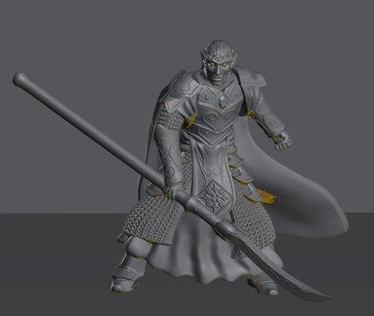 Oathbreaker Elven King | 28mm Scale Fantasy Infantry Miniatures