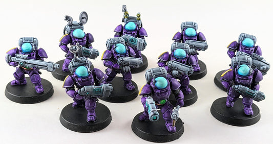 Droydkin Dragoons | 32/28mm Heroic-Scale Sci-Fi Infantry Miniatures