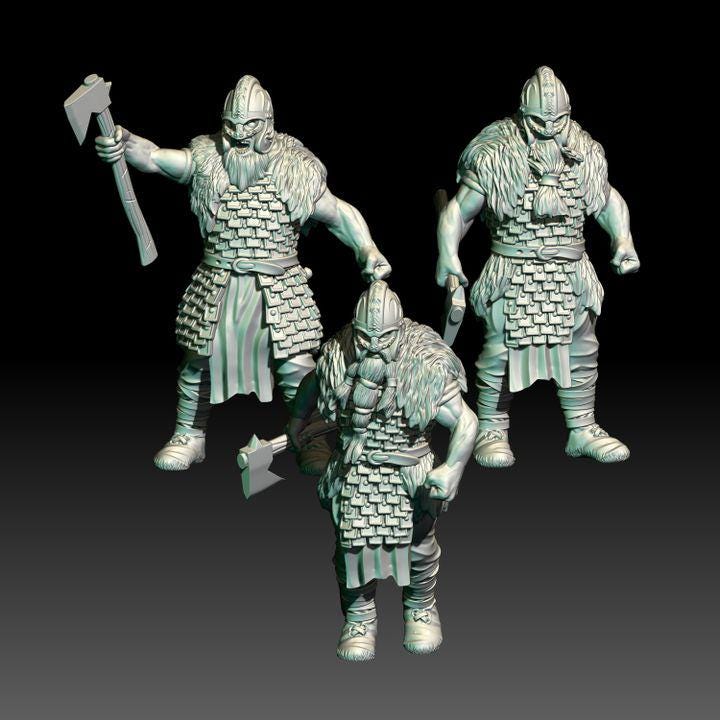 Savage Hillmen Elite Warriors | 28mm Scale Fantasy Infantry Miniatures