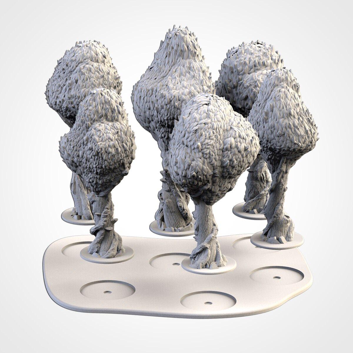 Tabletop Trees | 32/28mm Wargaming Scenery and Miniature Terrain