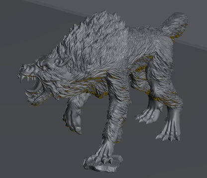 Feral Wolves | 28mm Scale Fantasy Beast Miniatures