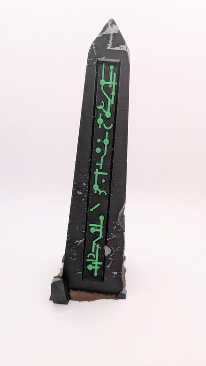 Multi Colour Xenos Monoliths | 32/28mm Wargaming Scenery and Miniature Terrain