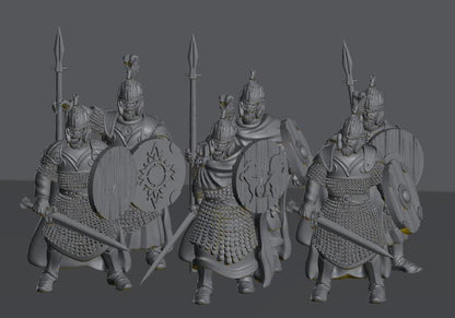 Horse Lords Guards | 28mm Scale Fantasy Infantry Miniatures