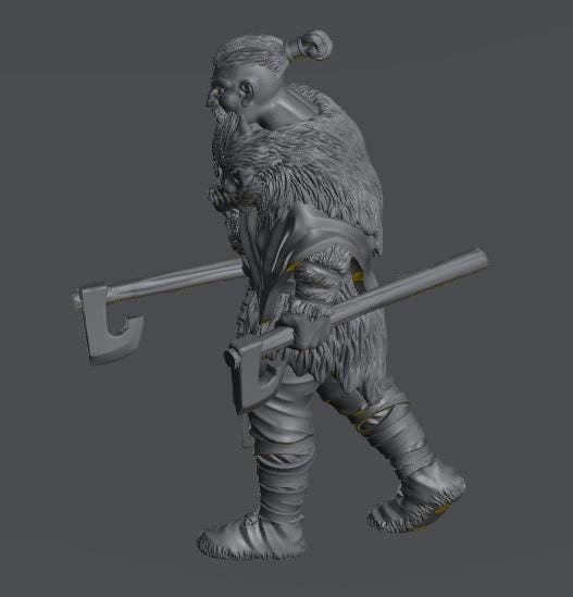 Wulf | 28mm Scale Fantasy Infantry Miniatures