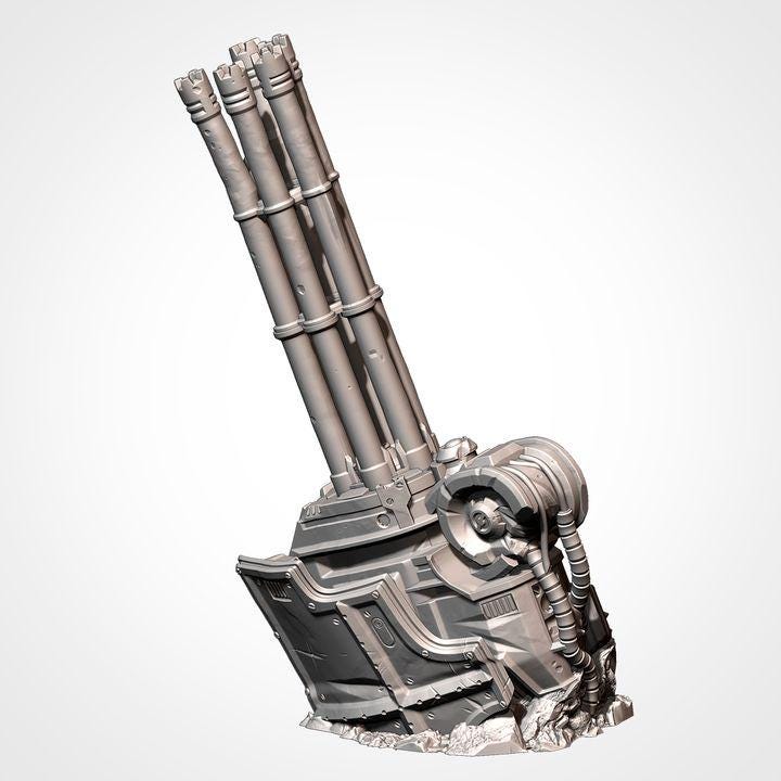 Mega Titan Destroyed | 32/28mm Wargaming Scenery and Miniature Terrain