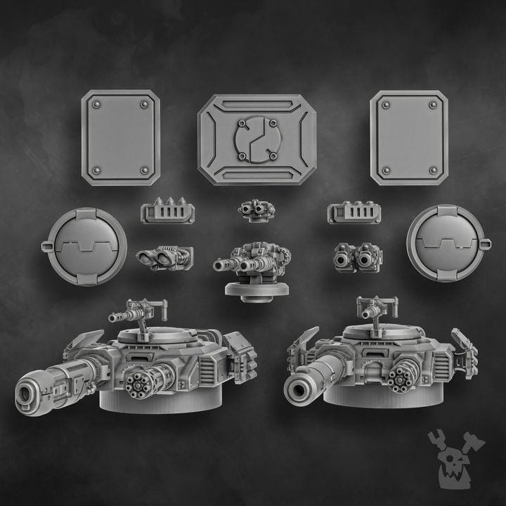 Repeller | 32/28mm Heroic-Scale Sci-Fi Hover Tank