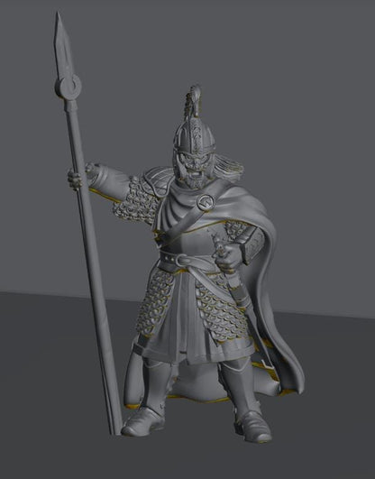 Horse Lords Prince | 28mm Scale Fantasy Infantry Miniatures