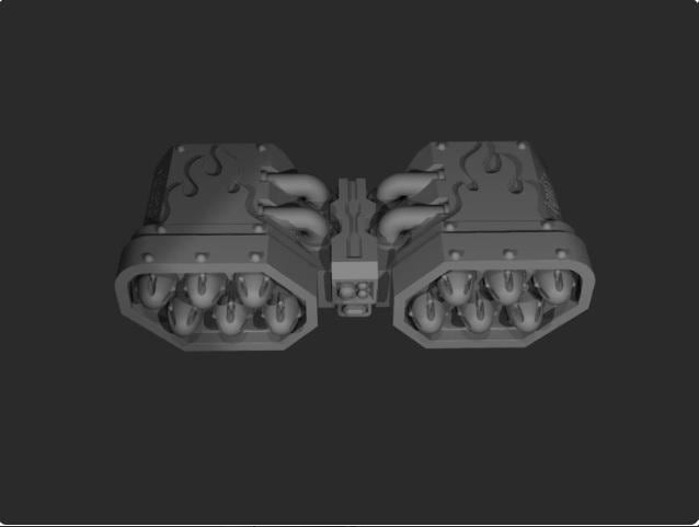 Destroyers Specialty Weapons Conversion Bits | Weapons and Accessories for 28-32mm Sci-Fi Miniatures