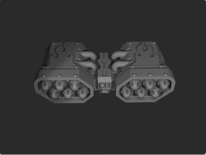 Destroyers Specialty Weapons Conversion Bits | Weapons and Accessories for 28-32mm Sci-Fi Miniatures