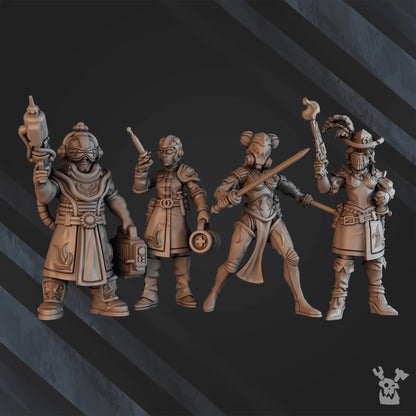 Dashing Nebula Syndicate | 32/28mm Heroic-Scale Sci-Fi  Infantry Miniatures