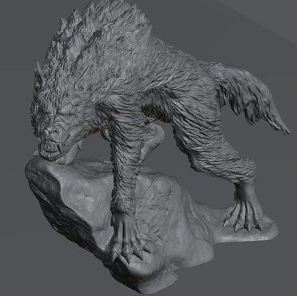 Feral Wolves | 28mm Scale Fantasy Beast Miniatures