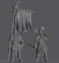 Savage Hillmen Command | 28mm Scale Fantasy Infantry Miniatures