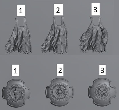 Stormbringer Conversion Bits | Weapons, Shield and Armour Accessories for 28-32mm Sci-Fi Miniatures