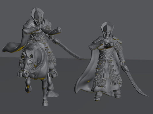 Oathbreaker Elven Horn | 28mm Scale Fantasy Infantry Miniatures