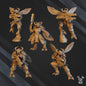 Midnight Sun Covenant Mantomorhs Assault Squad | 32/28mm Heroic-Scale Sci-Fi Jump Infantry Miniatures