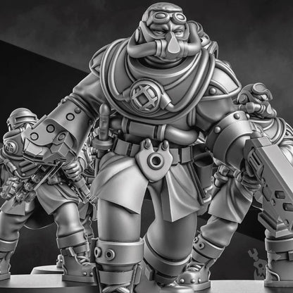 Navy Special Forces | 32/28mm Heroic-Scale Sci-Fi  Infantry Miniatures