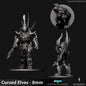Cursed Elves Titan Knight | 8mm Epic Scale Sci-Fi Titan Miniature