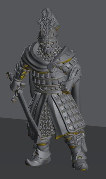 Golden Horde Mamluk Guards | 28mm Scale Fantasy Infantry Miniatures