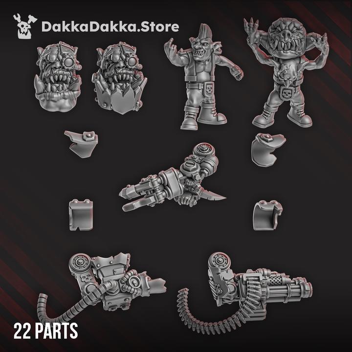 Porkaz Gharghkool 'Da Big Wrecka | 32/28mm Heroic-Scale Sci-Fi Heavy Infantry Miniatures