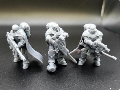 Legio Prima Scout Sniper Squad | 32/28mm Heroic-Scale Sci-Fi Power Armoured Infantry