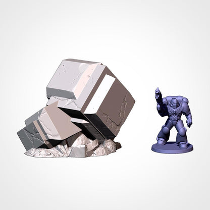 Xenos Monoliths | 32/28mm Wargaming Scenery and Miniature Terrain
