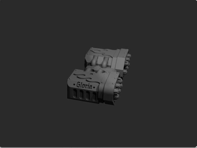 Destroyers Specialty Weapons Conversion Bits | Weapons and Accessories for 28-32mm Sci-Fi Miniatures
