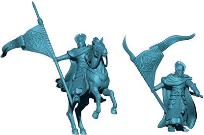 Oathbreaker Elven Banner | 28mm Scale Fantasy Infantry Miniatures