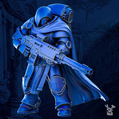 Legio Prima Scout Sniper Squad | 32/28mm Heroic-Scale Sci-Fi Power Armoured Infantry