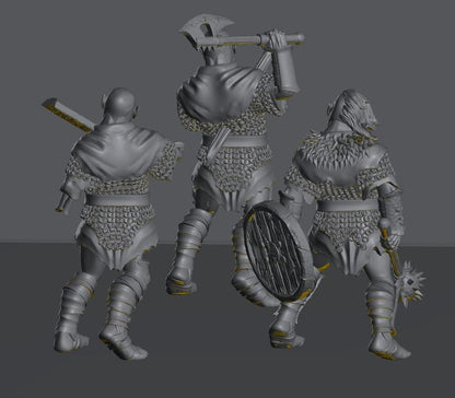 Undead Horde Zombies | 28mm Scale Fantasy Infantry Miniatures