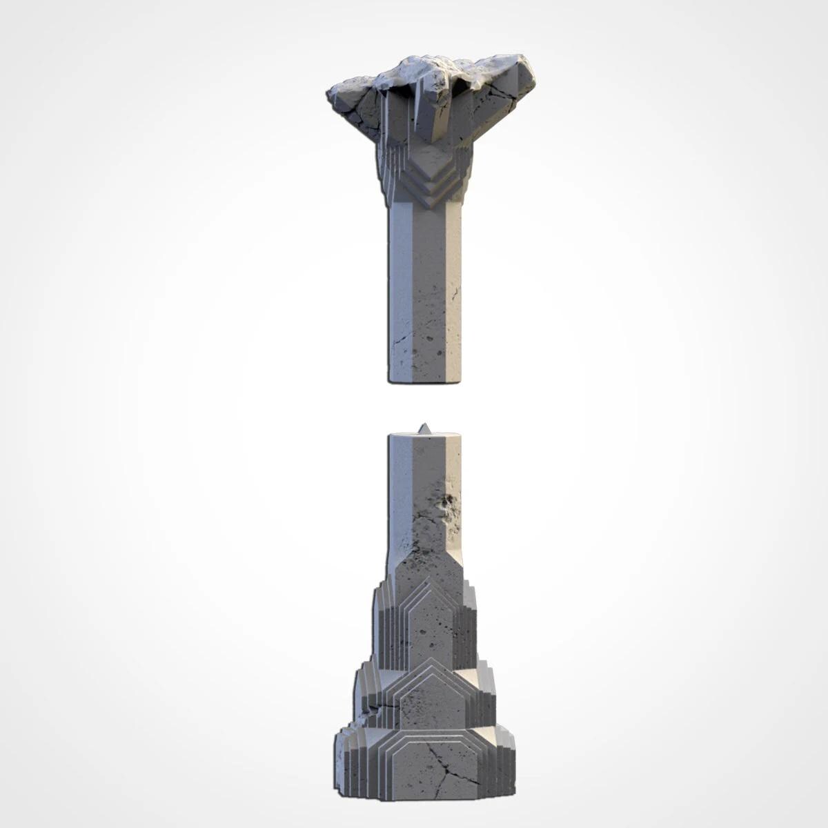 Dwarven Columns | 32/28mm Wargaming Scenery and Miniature Terrain