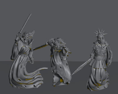 Undead Horde Ghosts | 28mm Scale Fantasy Infantry Miniatures