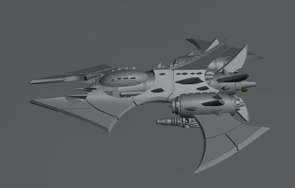 Cursed Elves Fighters | 8mm Epic Scale Sci-Fi Vehicle Miniatures